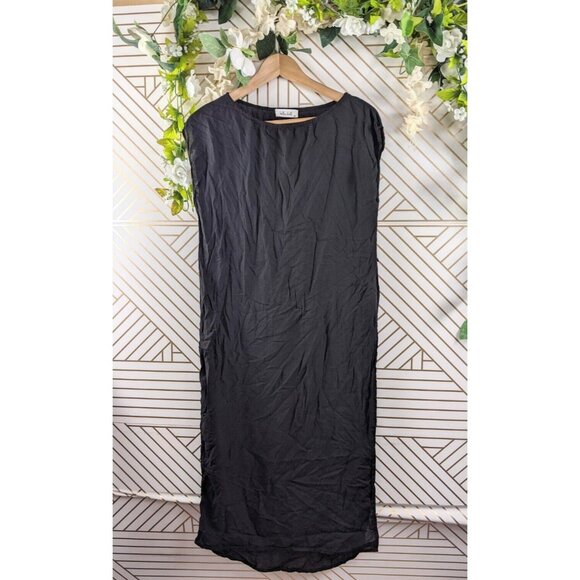 Anthropologie Dresses & Skirts - Anthropologie Bella Dahl Women's Black Midi Dress Tencel XS